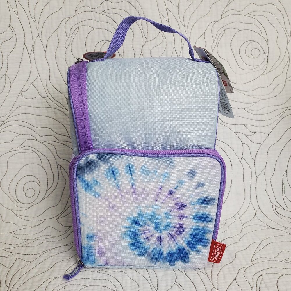 Tie Dye Thermos Dual Insulated Lunch Bag